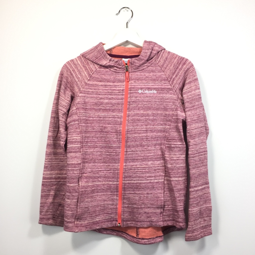 Columbia Large Girls Hoodie Athena Full Zip